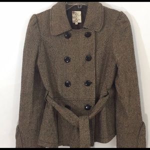 Cute Anthropologie pea coat!